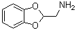 结构式 CAS# 936-78-7, 1,3-苯并二恶茂-2-甲胺