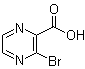 3-Bromo-2-pyrazinecarboxylic acid molecular structure (CAS 937669-80-2)