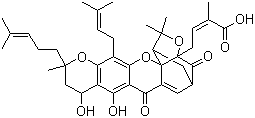 结构式 CAS# 93772-31-7, 新藤黄酸