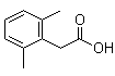 structure of CAS# 938-50-1, 2,6-Dimethylbenzeneacetic acid;2,6-Dimethylphenylacetic acid