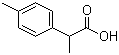 2-(4-Methylphenyl)propanoic acid molecular structure (CAS 938-94-3)