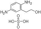 2-(2-Hydroxy)ethyl-p-phenylene diamino sulfate molecular structure (CAS 93841-25-9)