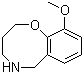 10-Methoxy-3,4,5,6-tetrahydro-2H-1,5-benzoxazocine molecular structure (CAS 938459-13-3)