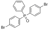 Bis(4-bromophenyl)phenylphosphine oxide molecular structure (CAS 93869-52-4)