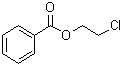 结构式 CAS# 939-55-9, 2-氯乙基苯甲酸酯