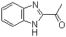 2-乙酰苯并咪唑分子结构 (CAS 939-70-8)