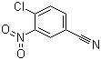 4-Chloro-3-nitrobenzonitrile molecular structure (CAS 939-80-0)