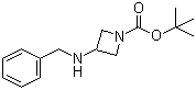 结构式 CAS# 939760-33-5, 3-[(苯甲基)氨基]-1-氮杂环丁烷羧酸叔丁酯