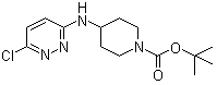4-[(6-氯-3-哒嗪基)氨基]-1-哌啶甲酸叔丁酯分子结构 (CAS 939986-10-4)