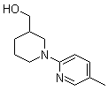 1-(5-Methyl-2-pyridinyl)-3-piperidinemethanol molecular structure (CAS 939986-72-8)