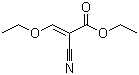 Ethyl (ethoxymethylene)cyanoacetate molecular structure (CAS 94-05-3)