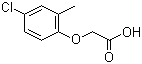 2-Methyl-4-chlorophenoxyacetic acid molecular structure (CAS 94-74-6)