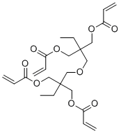 结构式 CAS# 94108-97-1, 二丙烷三甲醇四丙烯酸酯