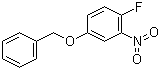 structure of CAS# 941867-91-0, 4-Benzyloxy-1-fluoro-2-nitrobenzene;5-(Benzyloxy)-2-fluoronitrobenzene