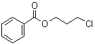 structure of CAS# 942-95-0, 3-Chloropropyl benzoate;NSC 53786
