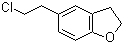 structure of CAS# 943034-50-2, 5-(2-Chloroethyl)-2,3-dihydrobenzofuran