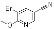 结构式 CAS# 943153-51-3, 5-溴-6-甲氧基-3-吡啶甲腈