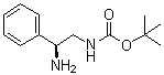 1,1-Dimethylethyl ((2S)-2-amino-2-phenylethyl)carbamate molecular structure (CAS 943322-87-0)