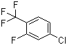 4-Chloro-2-fluorobenzotrifluoride molecular structure (CAS 94444-59-4)