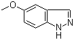 结构式 CAS# 94444-96-9, 5-甲氧基-1H-吲唑