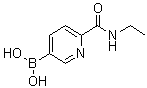 [6-[(Ethylamino)carbonyl]-3-pyridinyl]boronic acid molecular structure (CAS 944794-82-5)