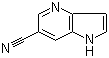 结构式 CAS# 944937-79-5, 1H-吡咯并[3,2-b]吡啶-6-甲腈