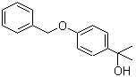 alpha,alpha-Dimethyl-4-(phenylmethoxy)benzenemethanol molecular structure (CAS 94571-13-8)