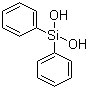 结构式 CAS# 947-42-2, 二苯基二羟基硅烷