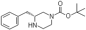 (R)-tert-Butyl 3-benzylpiperazine-1-carboxylate molecular structure (CAS 947272-49-3)
