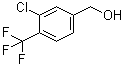 structure of CAS# 948014-51-5, 3-Chloro-4-(trifluoromethyl)benzyl alcohol;[3-Chloro-4-(trifluoromethyl)phenyl]methanol