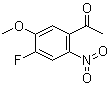 1-(4-Fluoro-5-methoxy-2-nitrophenyl)ethanone molecular structure (CAS 949159-96-0)