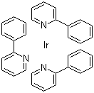 structure of CAS# 94928-86-6, Tris(2-phenylpyridine)iridium;Ir(ppy)3
