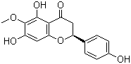 结构式 CAS# 94942-49-1, 6-甲氧基柚皮素