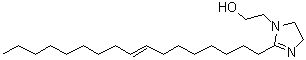 2-(8-Heptadecenyl)-2-imidazoline-1-ethanol molecular structure (CAS 95-38-5)