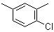 2,4-二甲基氯苯分子结构 (CAS 95-66-9)