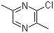 3-Chloro-2,5-dimethylpyrazine molecular structure (CAS 95-89-6)