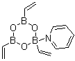 Vinylboronic anhydride pyridine complex molecular structure (CAS 95010-17-6)