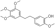 2-Methoxy-5-[2-(3,4,5-trimethoxyphenyl)ethyl]phenol molecular structure (CAS 95041-90-0)