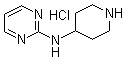 N-4-Piperidinyl-2-pyrimidinamine hydrochloride molecular structure (CAS 950649-10-2)