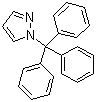 structure of CAS# 95163-43-2, 1-Tritylpyrazole;1-(Triphenylmethyl)-1H-pyrazole