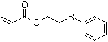 structure of CAS# 95175-38-5, 2-(Phenylthio)ethyl acrylate