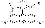 Tetramethylrhodamine-5-(and-6)-isothiocyanate molecular structure (CAS 95197-95-8)