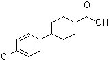 结构式 CAS# 95233-37-7, 4-(4-氯苯基)环己基羧酸