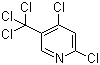 2,4-Dichloro-5-(trichloromethyl)pyridine molecular structure (CAS 95234-75-6)