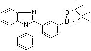 3-(1-Phenyl-1H-benzimidazole-2-yl)phenylboronic acid pinacol ester molecular structure (CAS 952514-86-2)