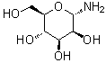 alpha-D-Mannopyranosylamine molecular structure (CAS 95343-86-5)