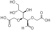 2,3-Di-O-carboxymethyl-D-glucose molecular structure (CAS 95350-41-7)
