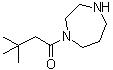 1-(Hexahydro-1H-1,4-diazepin-1-yl)-3,3-dimethyl-1-butanone molecular structure (CAS 953736-59-9)