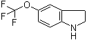 2,3-二氢-5-(三氟甲氧基)-1H-吲哚分子结构 (CAS 953906-76-8)