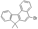 structure of CAS# 954137-48-5, 5-Bromo-7,7-dimethyl-7H-benzo[c]fluorene